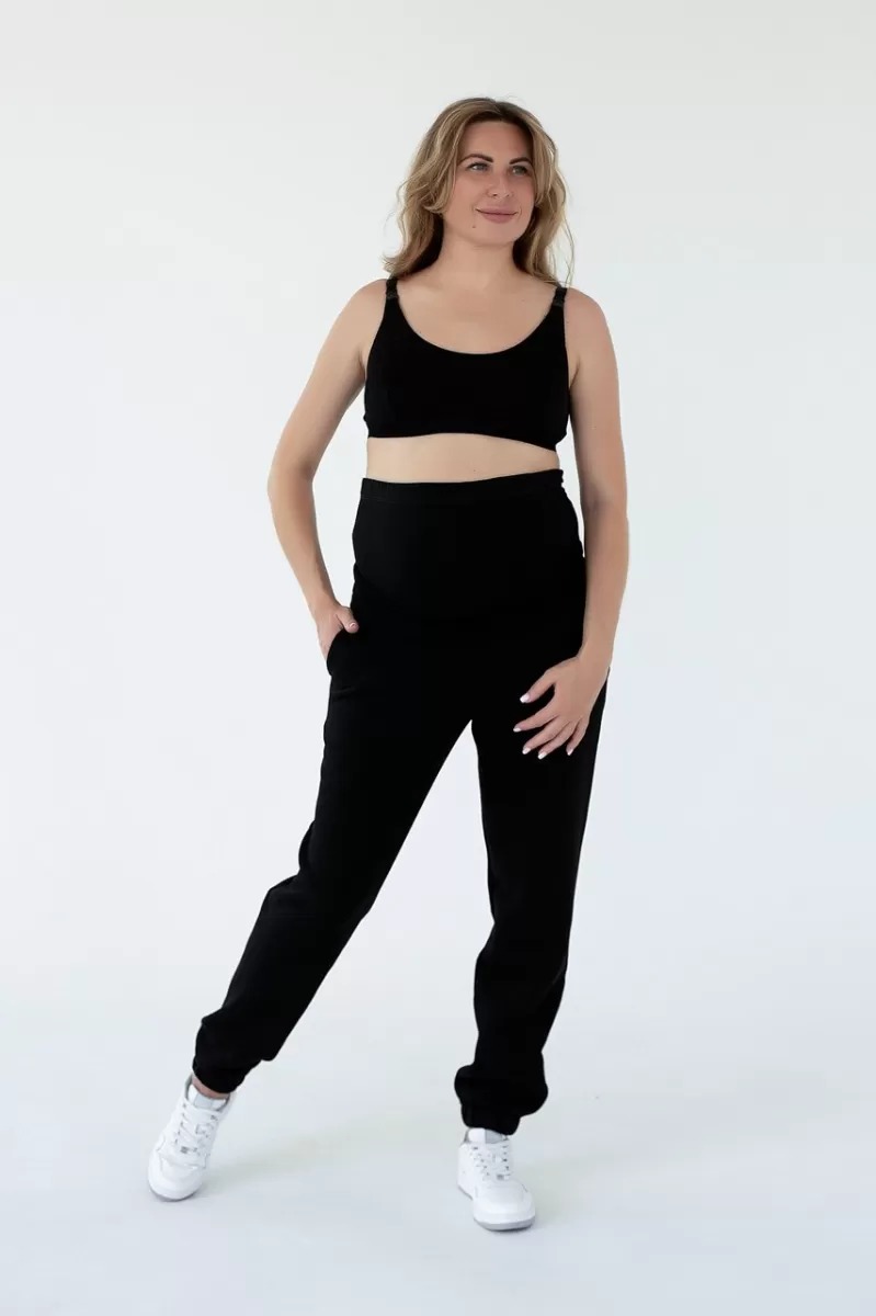 Теплі спортивні штани 19000 чорні