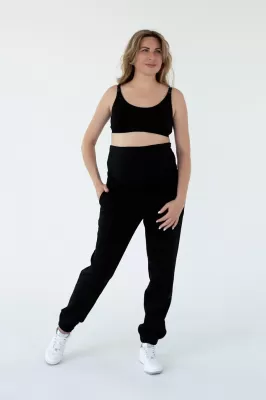 Теплі спортивні штани 19000 чорні