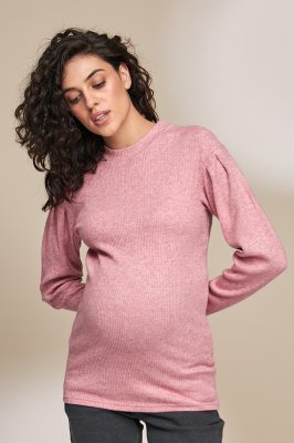 Светр для вагітних Gaia рожевий