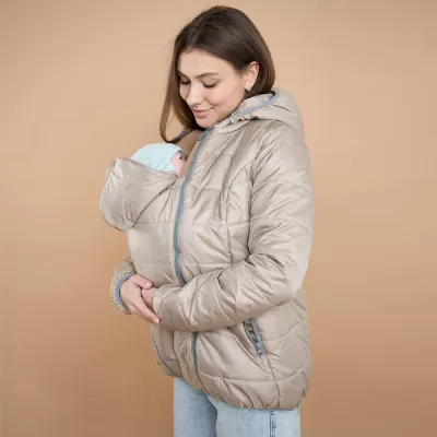 Демісезонна слингокуртка 3 в 1 Бежева