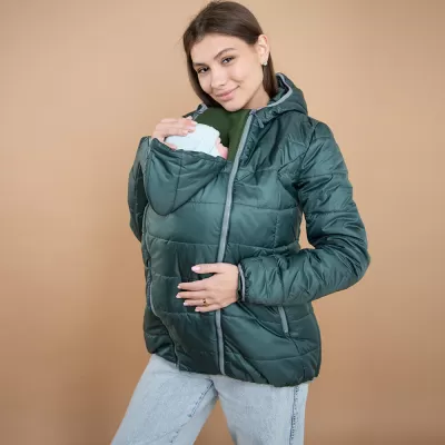 Демісезонна слингокуртка 3 в 1 Хакі