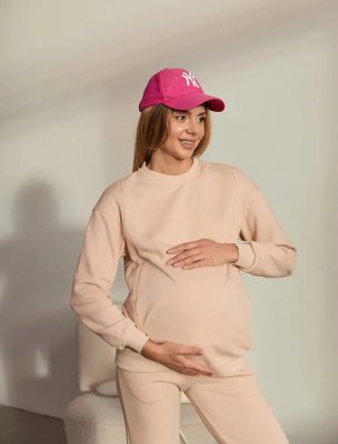 Свитшот для беременных и кормящих Berlin - бежевый