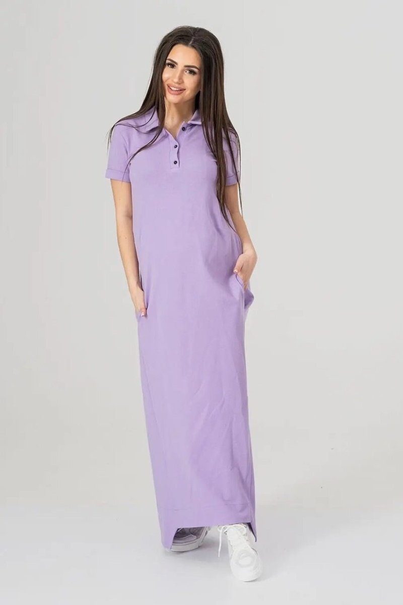 Платье для беременных 1292477 фиолетовое