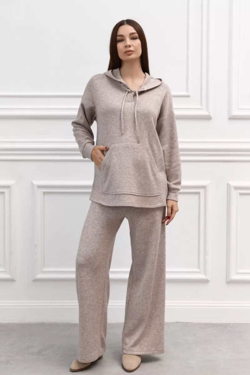 Костюм для беременных и кормящих 2525(2522) 1498 темно-бежевый