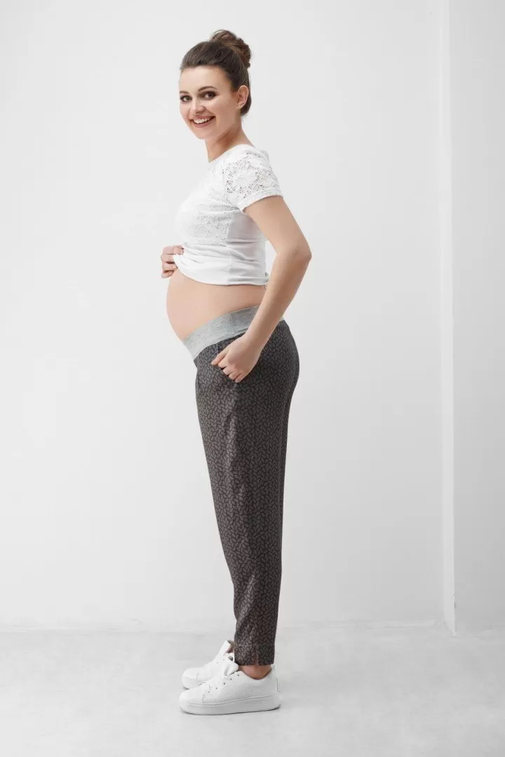 Штаны для беременных 1848 0003 графит
