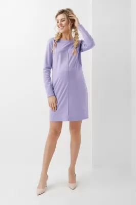 Платье для беременных и кормящих 2020 1315 фиолетовое
