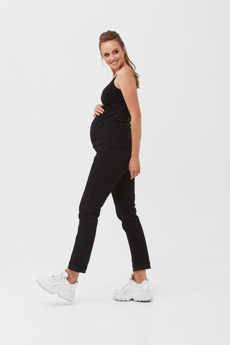Черные джинсы для беременных 1981 0056