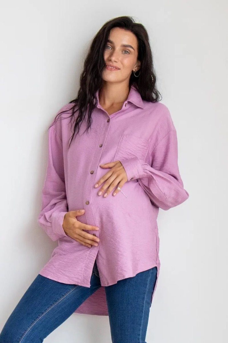 Блуза-рубашка для беременных 2101711 