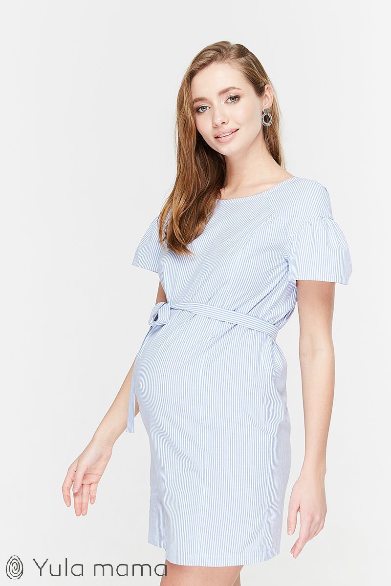Платье для беременных и кормящих Kamilla узкая полоска