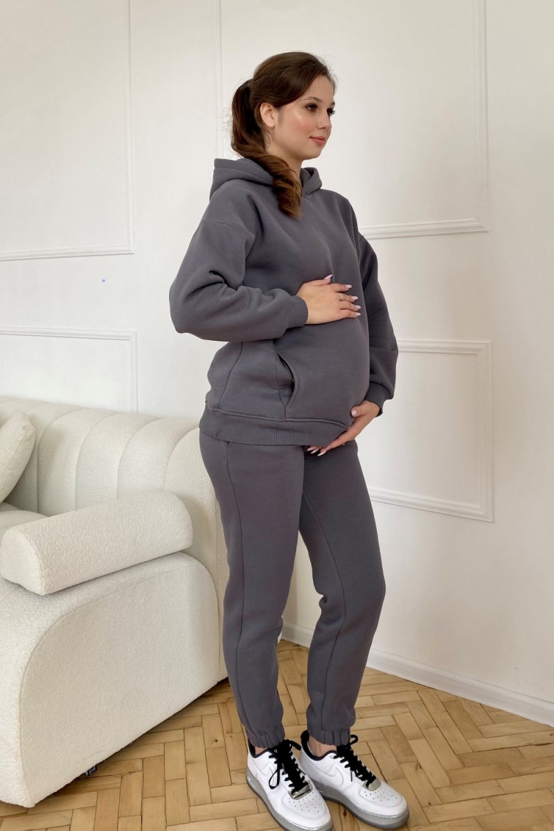 Спортивний костюм для вагітних та годуючих 2314(5) 0172 графітовий