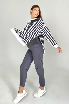 Штаны для беременных для беременных 2326 1806 графитовые