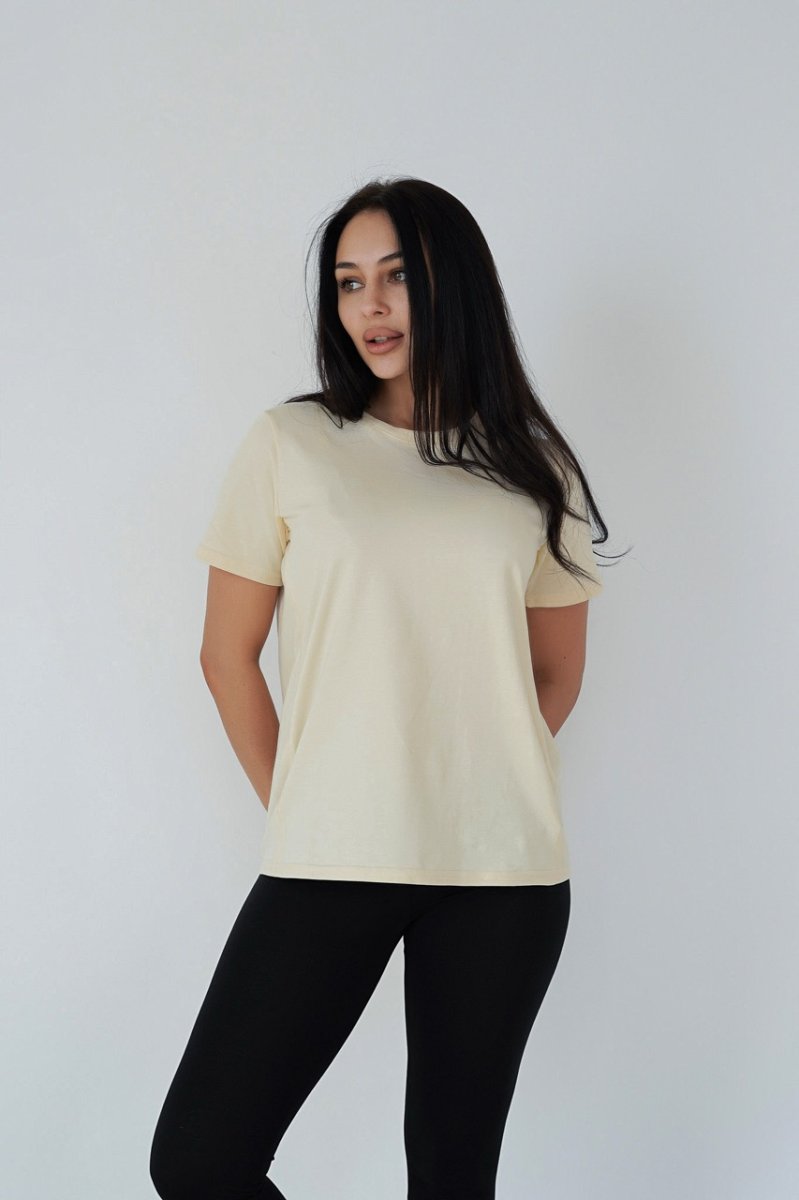 Футболка для вагітних та годуючих 24300 Екрю