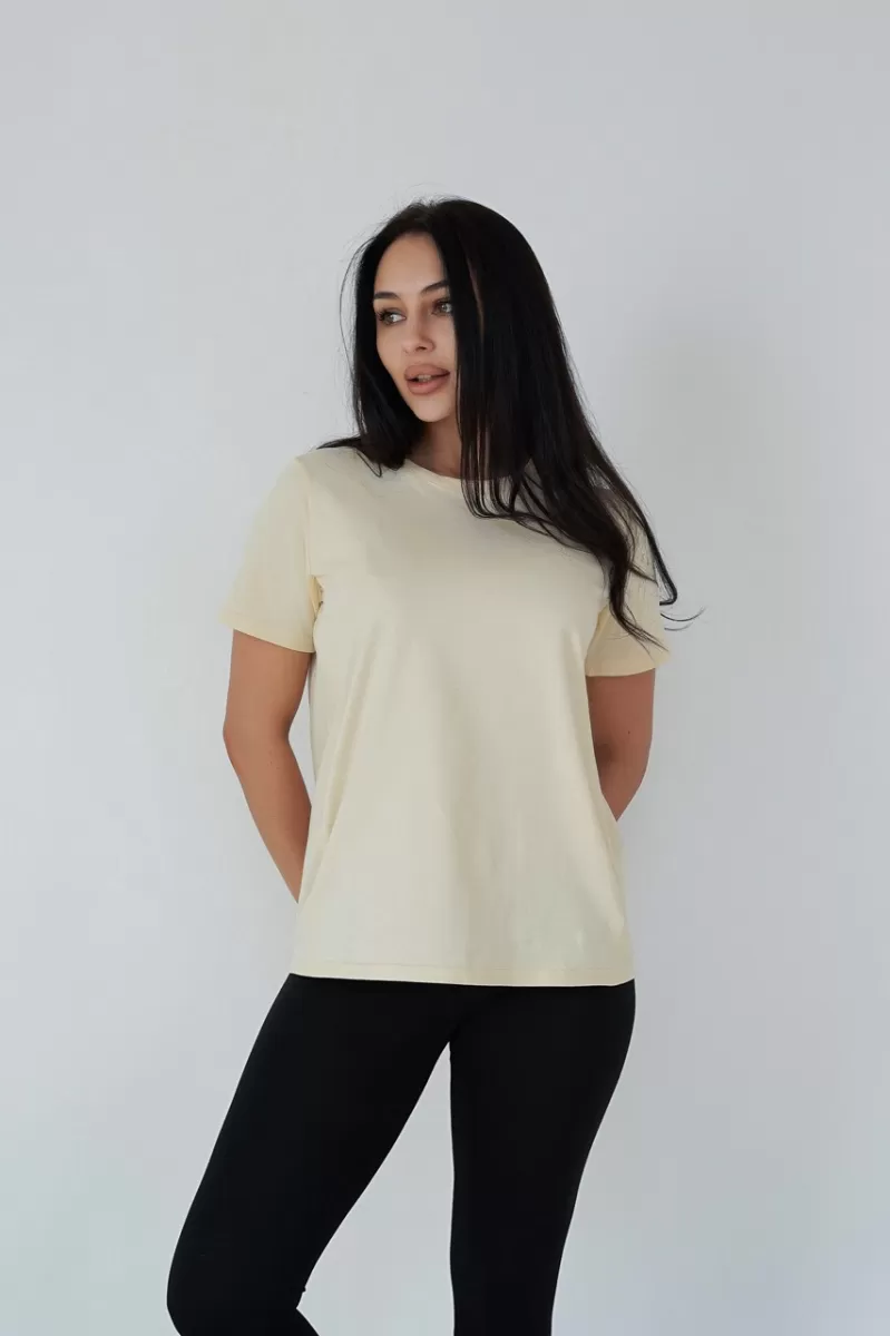 Футболка для вагітних та годуючих 24300 Екрю