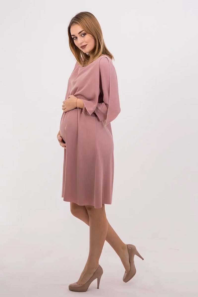 Сукня для вагітних і годуючих 4135544 рожеве
