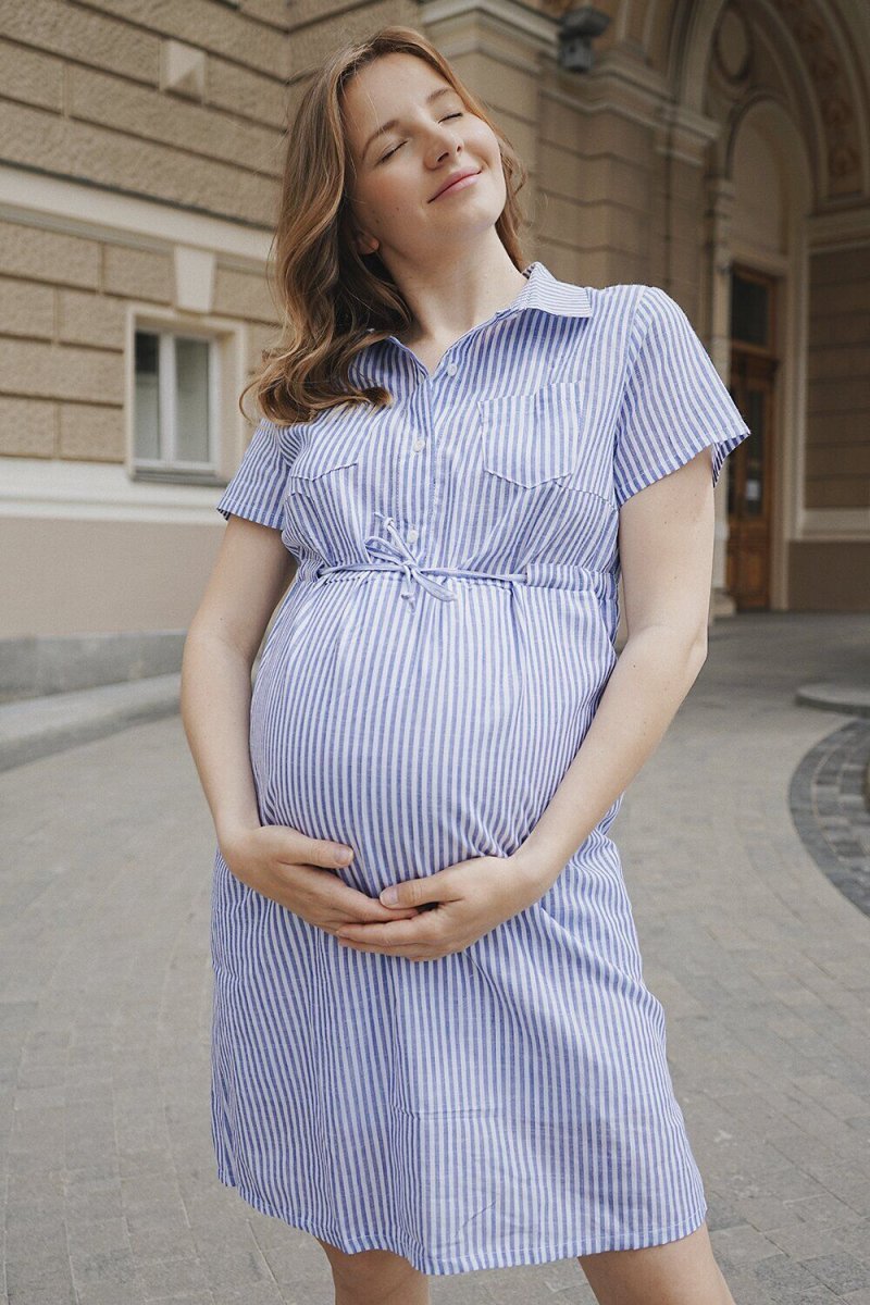 Плаття для вагітних 4171720 лавандовий
