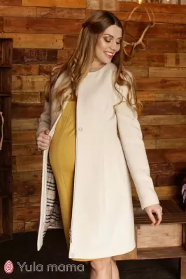 Пальто для беременных Madeleine бежевый