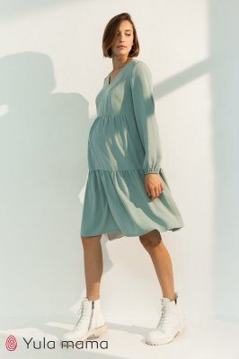 Сукня для вагітних і годуючих Tiffany полин