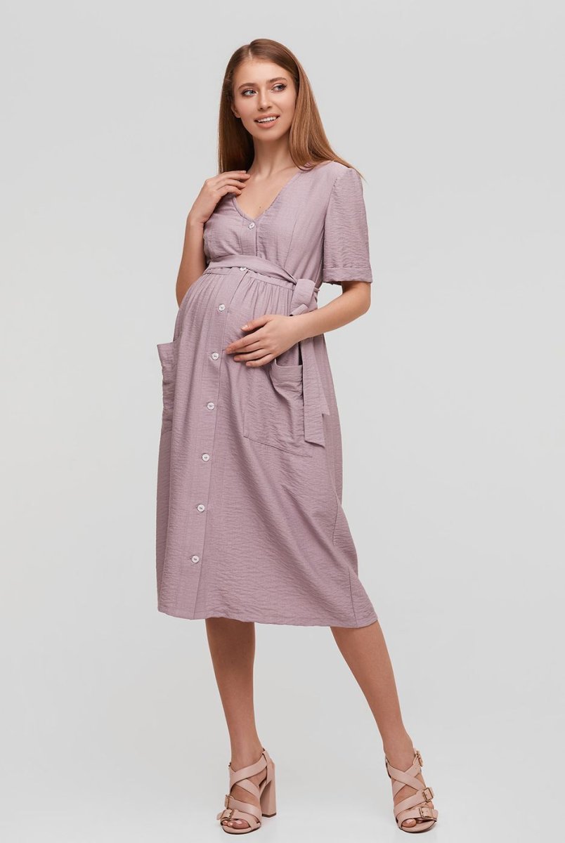 Сукня для вагітних і годуючих Lima бузковий