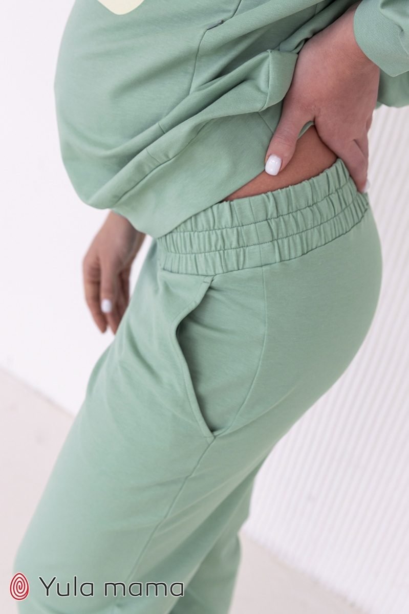 Спортивні штани-джоггери для вагітних Dido полин