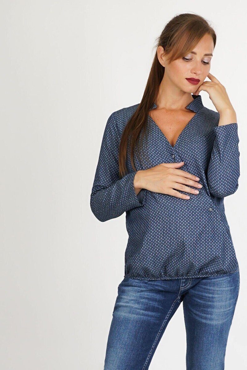 Блуза для вагітних 4011-651