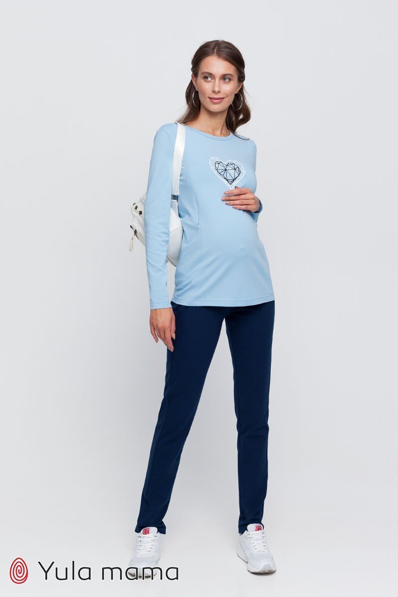 Спортивные брюки для беременных Alessa темно-синий