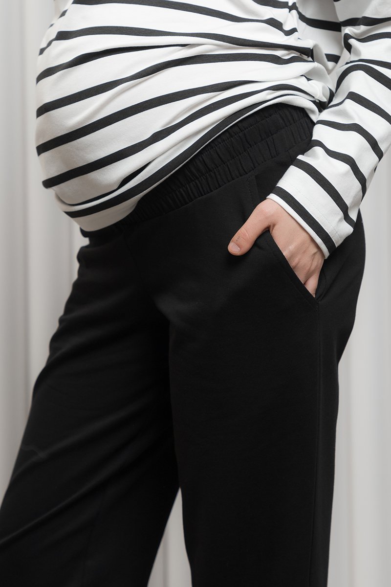 Спортивні штани-джоггери для вагітних Dido чорний