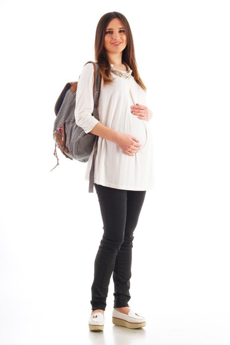 Штани для вагітних легка прогулянка сірі