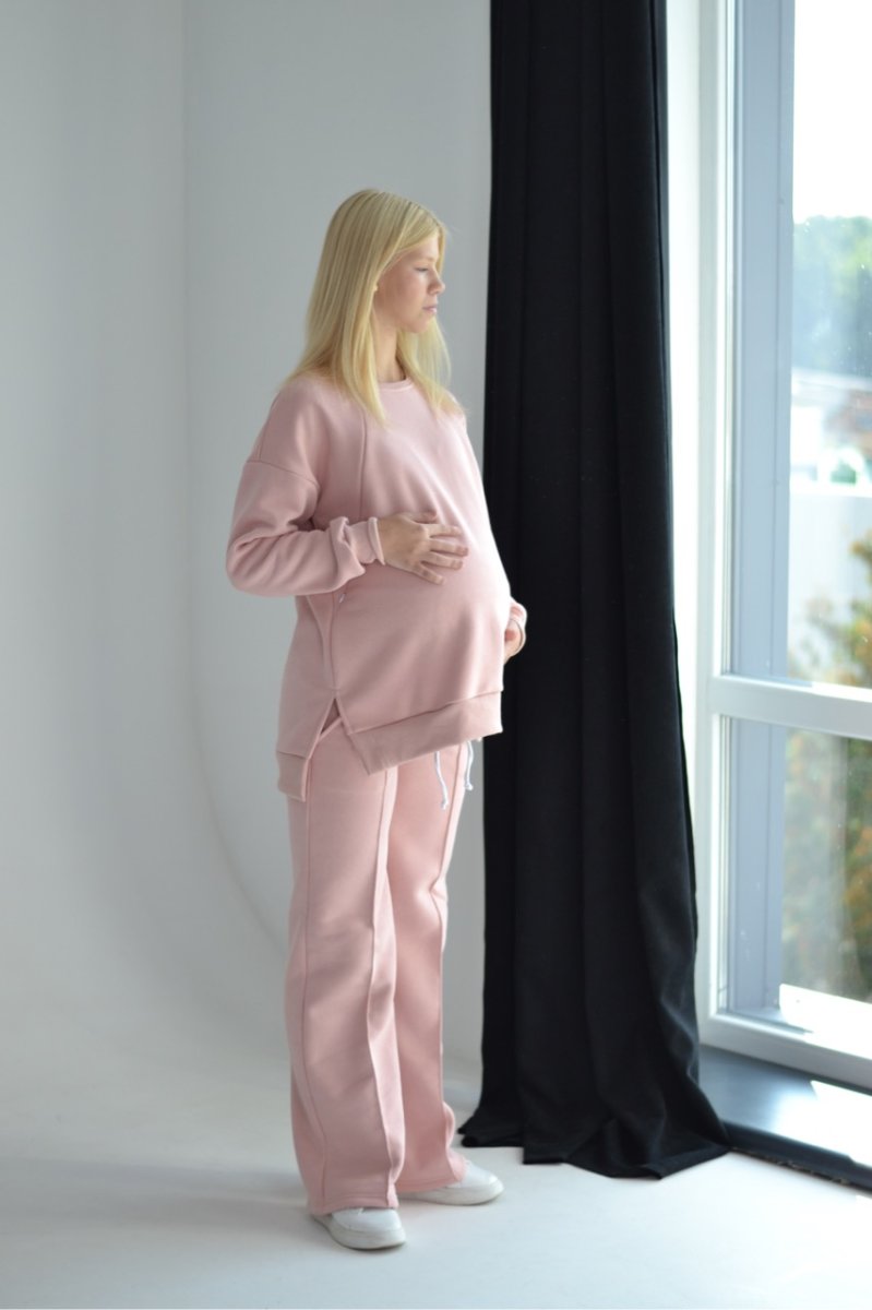 Утепленный костюм для беременных и кормящих Page пудра