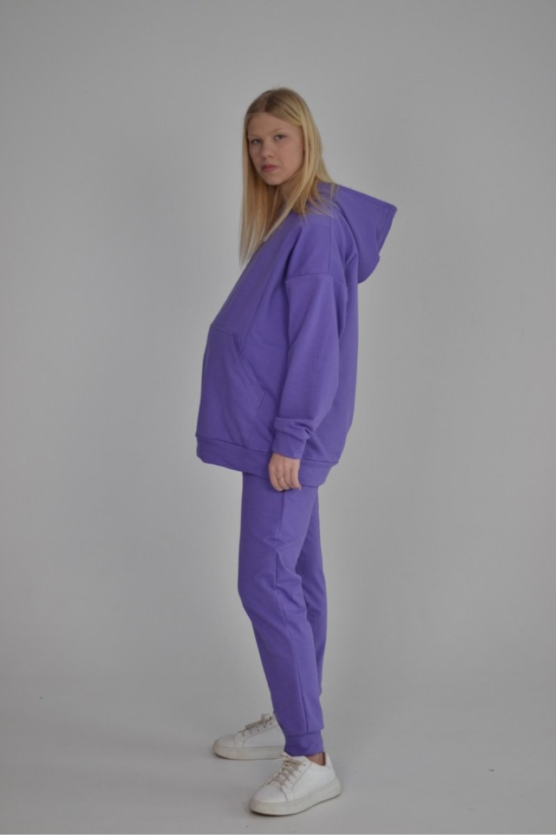 Спортивний костюм демі для вагітних та годуючих Amelia фіолетовий