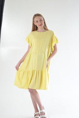 Платье для беременных и кормящих Mollie лимон