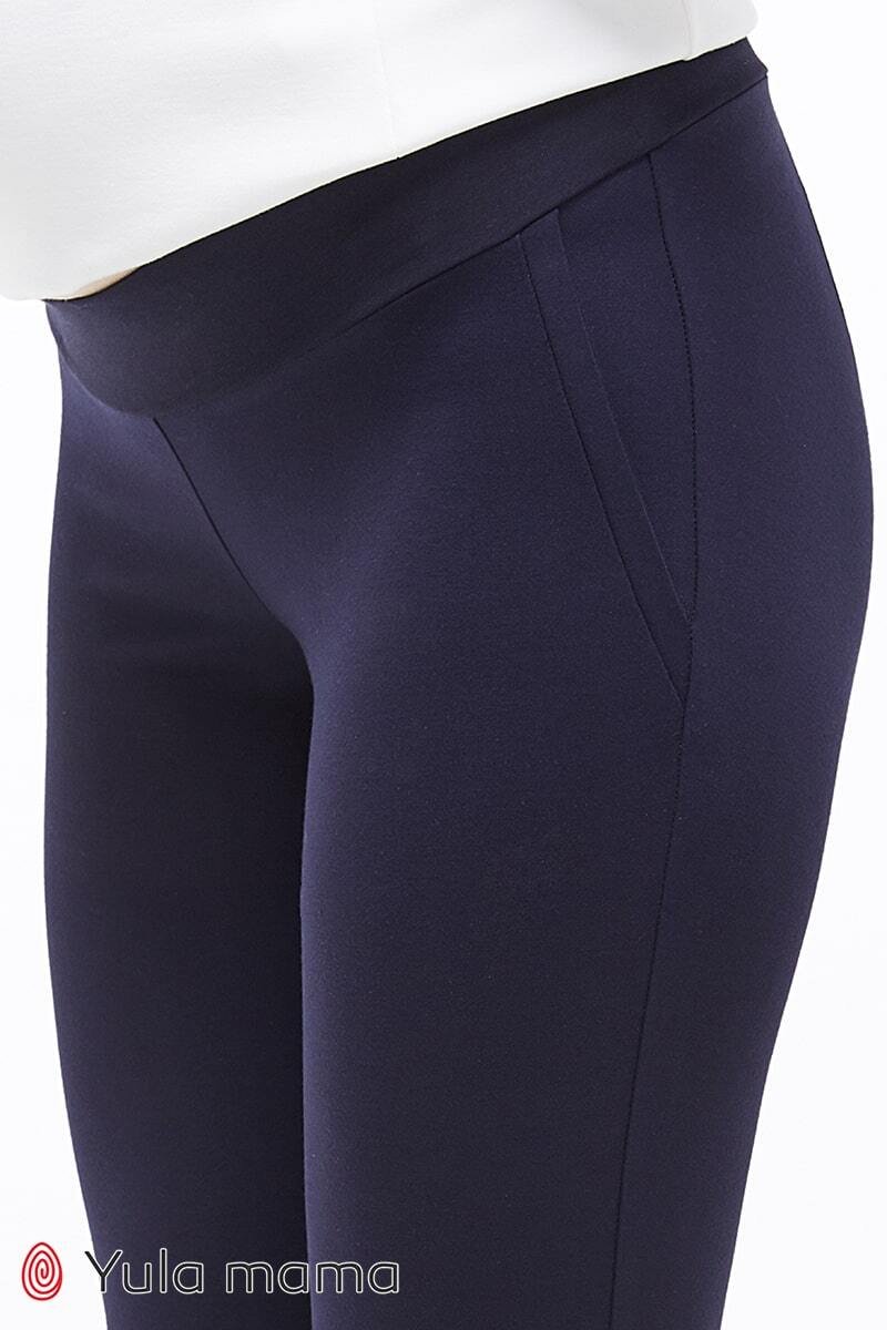 Классические брюки для беременных Livorno темно-синие