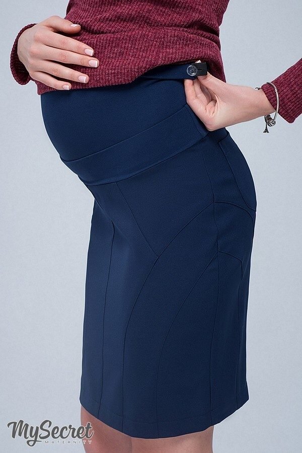 Спідниця для вагітних Alma темно-синій sale