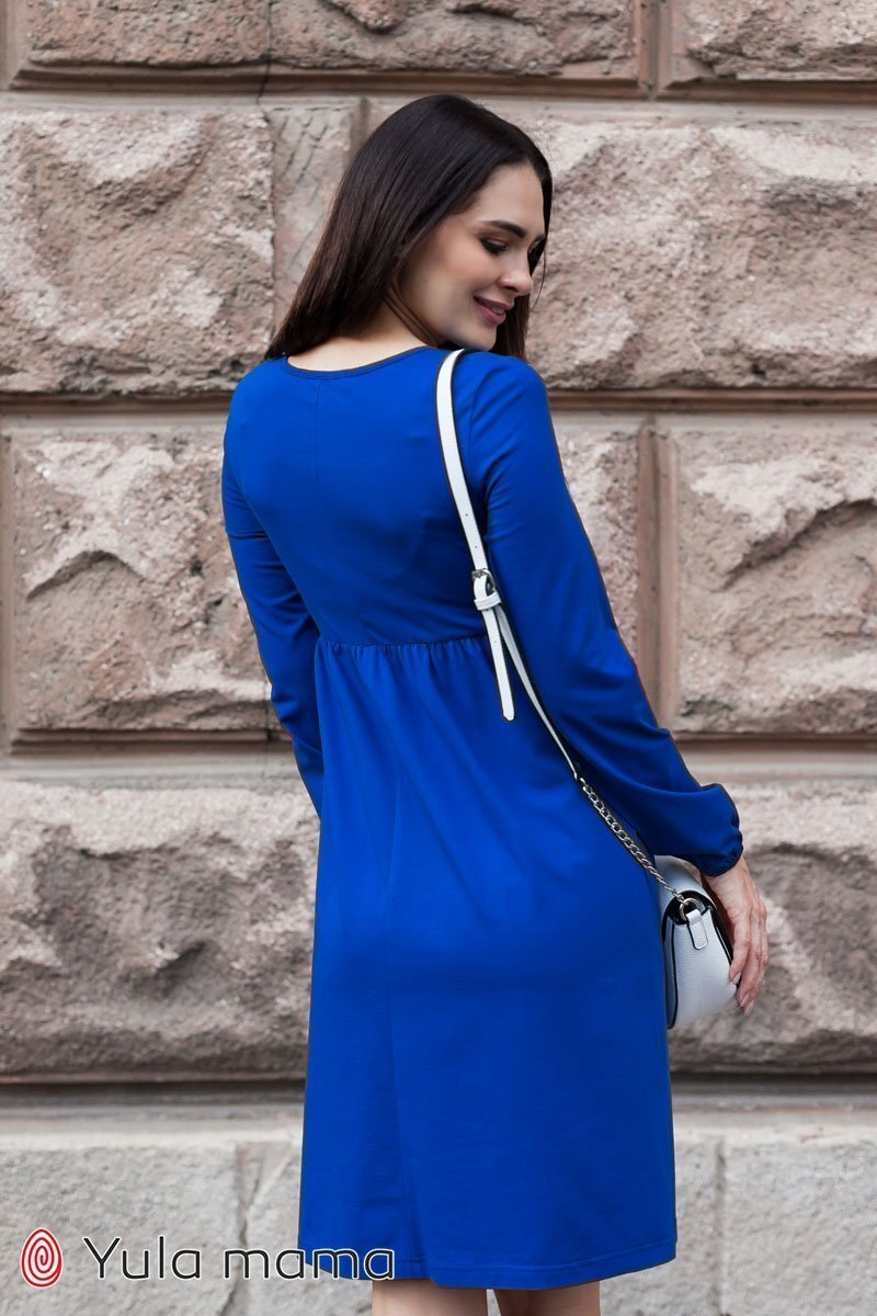 Платье для беременных и кормящих Ilonga синий