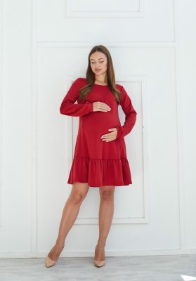 Сукня для вагітних та годуючих Budapest - Червоний