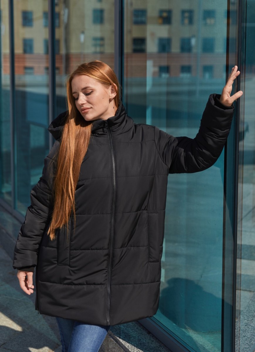 Зимова куртка для вагітних Stockholm - чорний