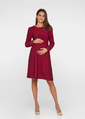 Платье для беременных и кормящих Corfu красный