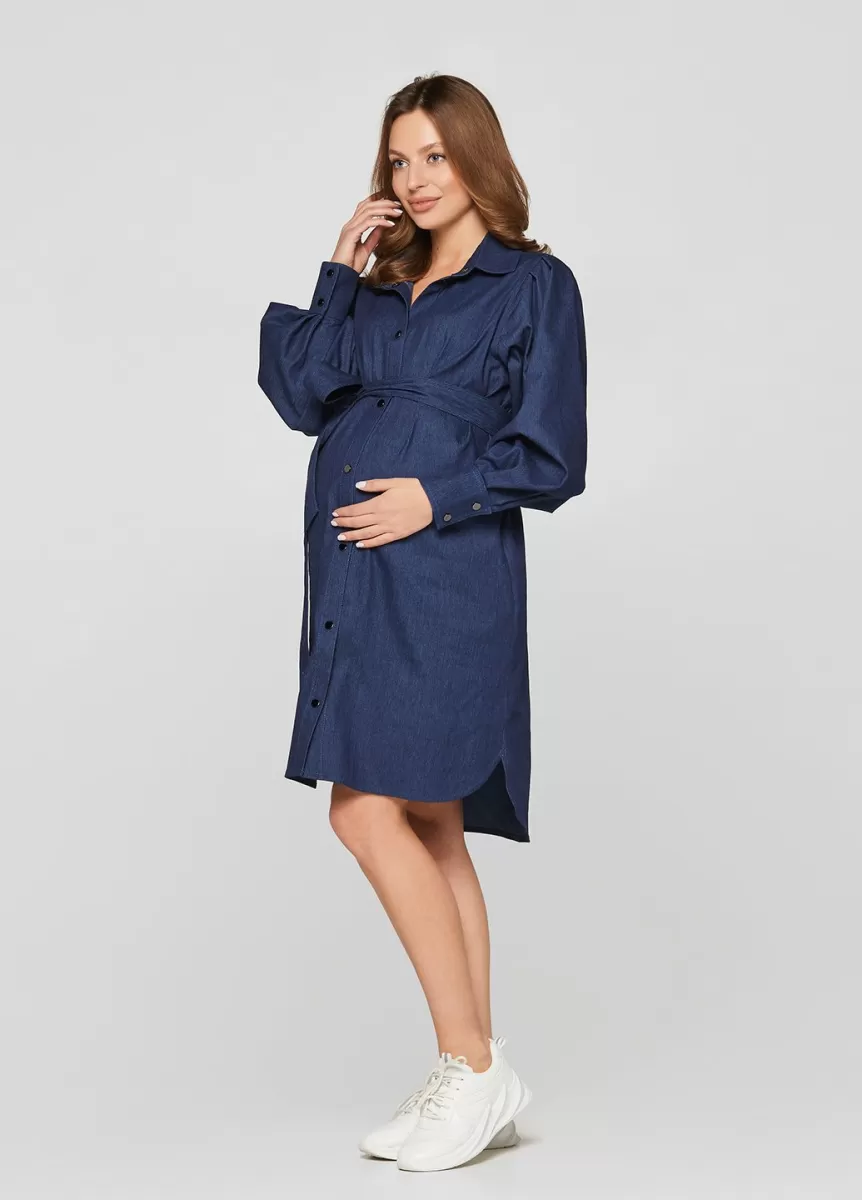 Сукня для вагітних і годуючих Florence синій
