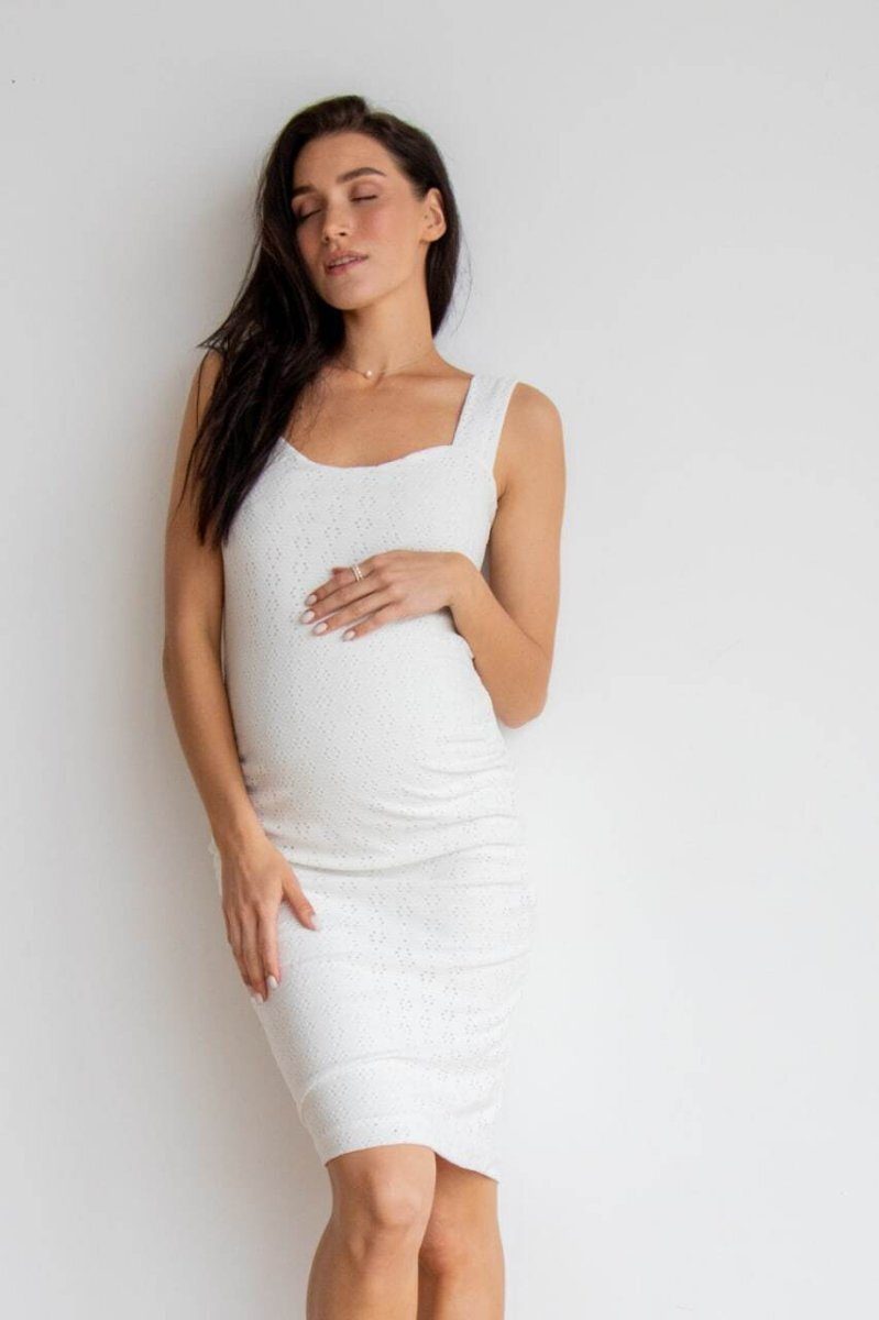 Плаття для вагітних 4252077 біле