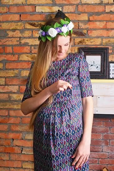 Плаття для вагітних Кольорова краса