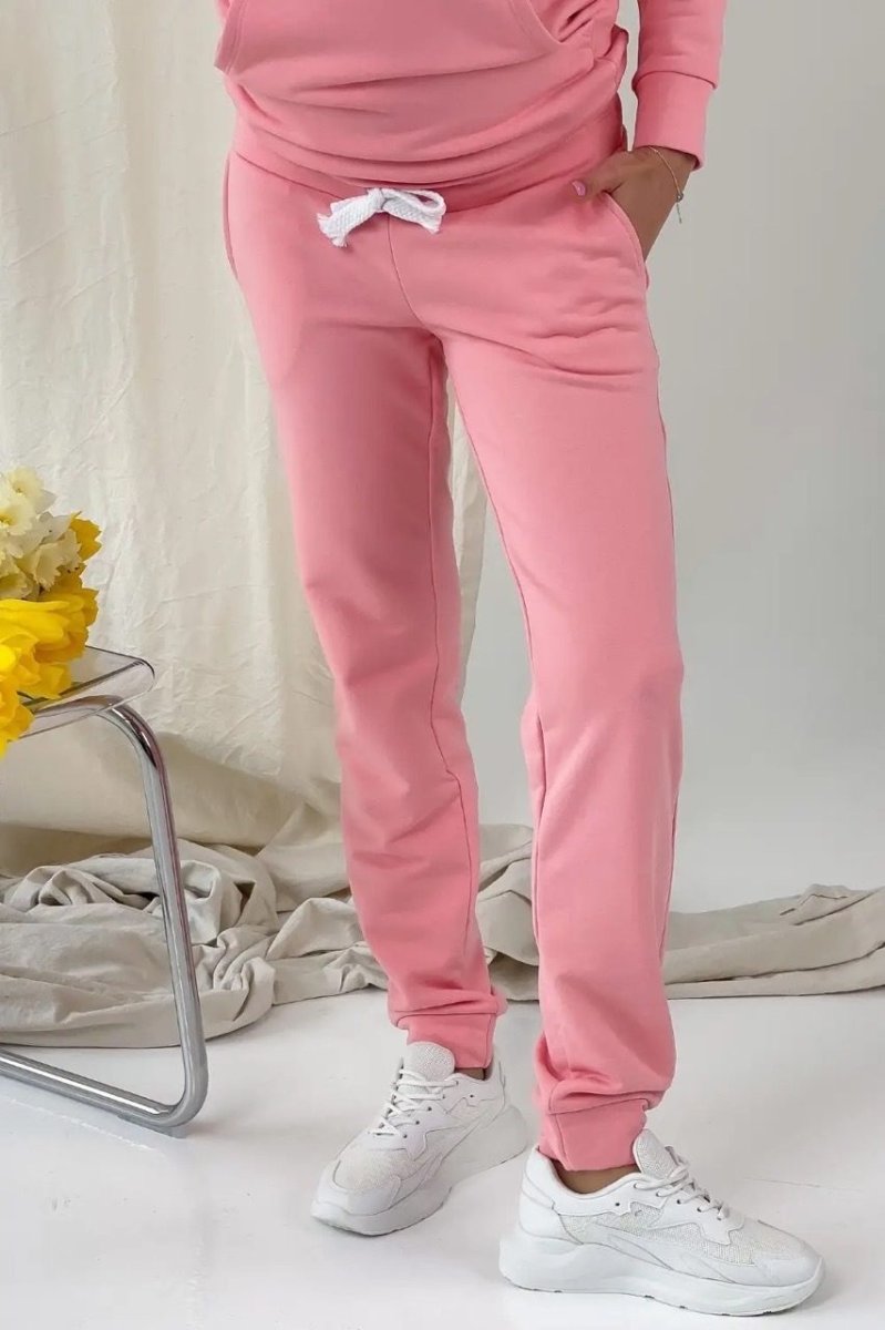 Спортивный костюм для беременных и кормящих 4218114-1 розовый