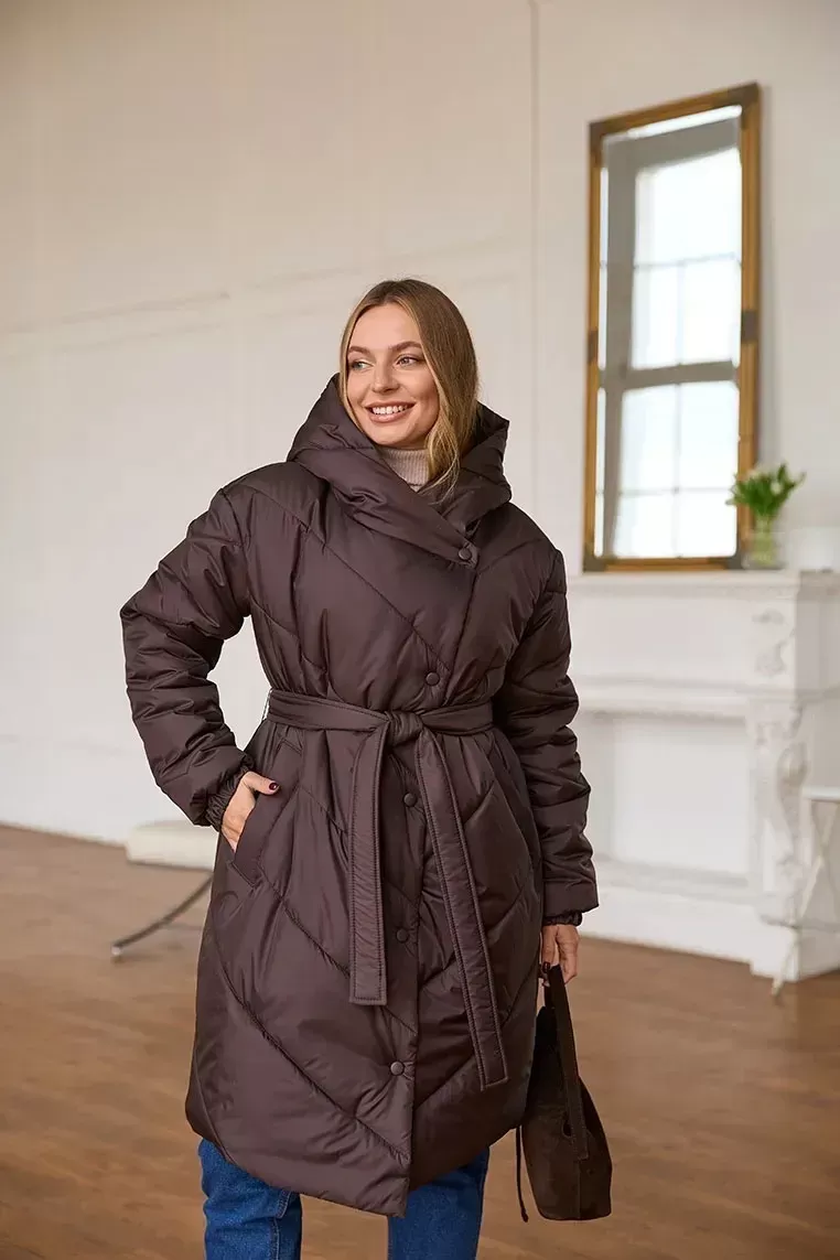 Зимняя куртка 2в1 Malmo - Шоколадный